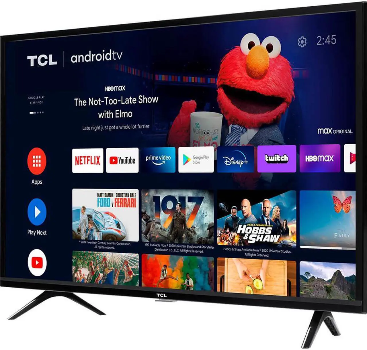Alt view image 3 of 6 - TCL 32S330 32 inch 3-Series HD LED Smart Android TV