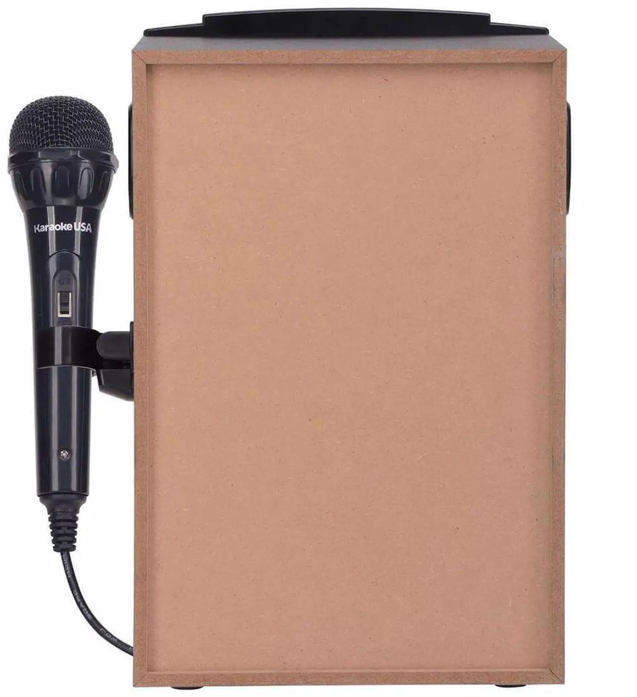 Alt view image 11 of 12 - Karaoke USA GQ410 Portable MP3 Karaoke Player system - Black