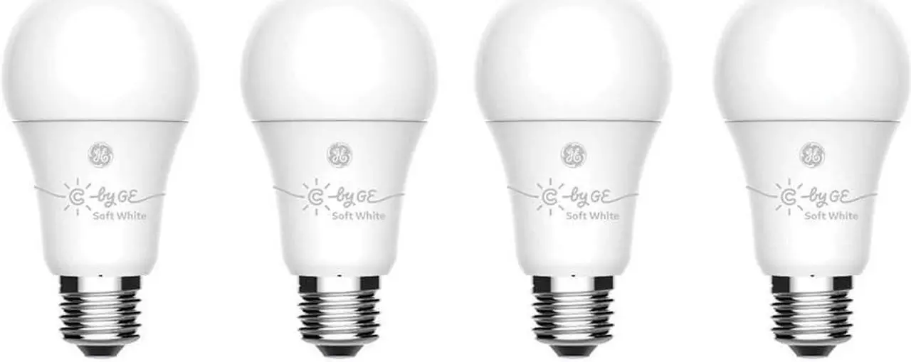 Alt view image 3 of 6 - C by GE - Direct Connect LED Light Bulbs (A19 Smart LED Light Bulbs), 60 watt equivalent, Soft White
