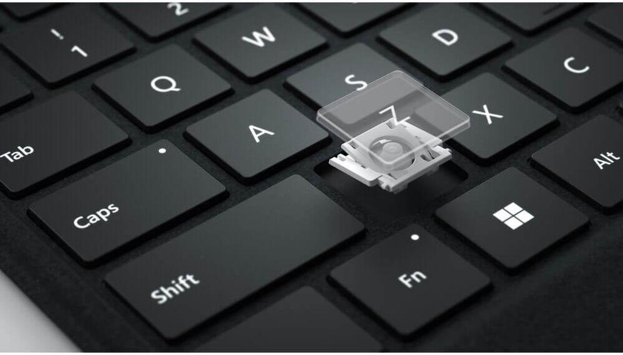 Alt view image 2 of 13 - Microsoft 8XA-00001 Surface Pro Signature Keyboard Black