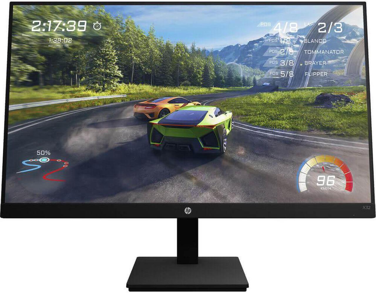 Alt view image 2 of 10 - HP X32 QHD Gaming Monitor 31.5" QHD (2560 x 1440) 55-165 Hz