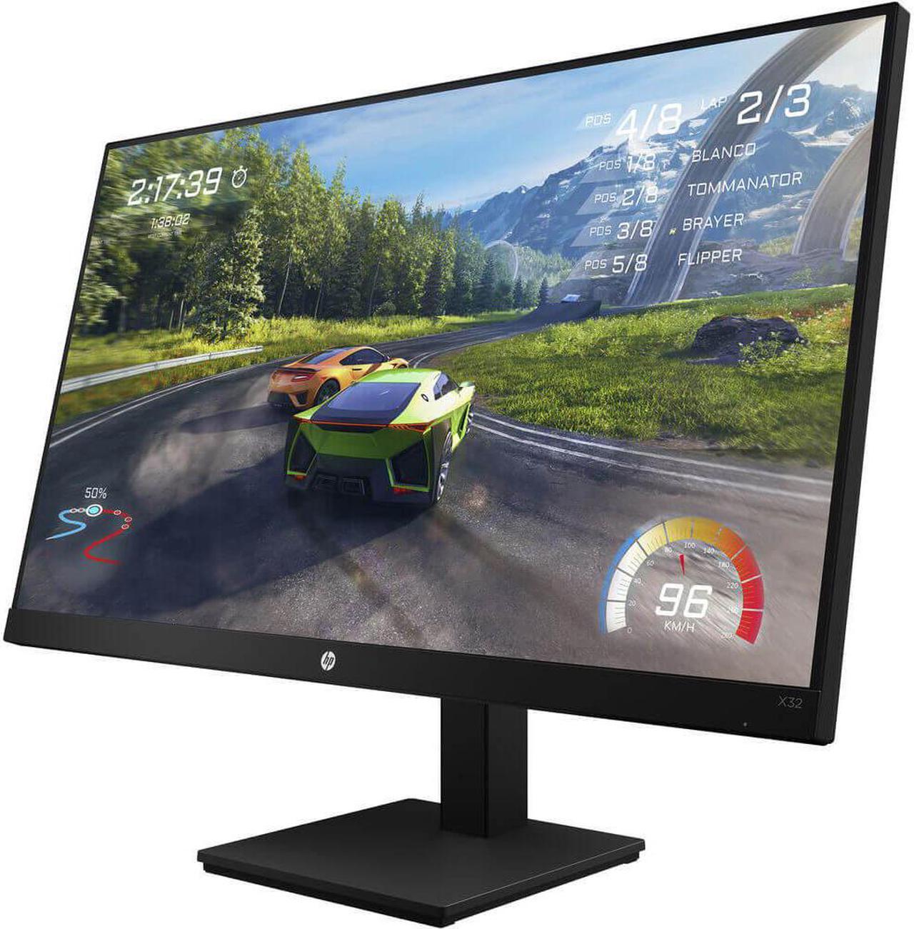 Alt view image 4 of 10 - HP X32 QHD Gaming Monitor 31.5" QHD (2560 x 1440) 55-165 Hz