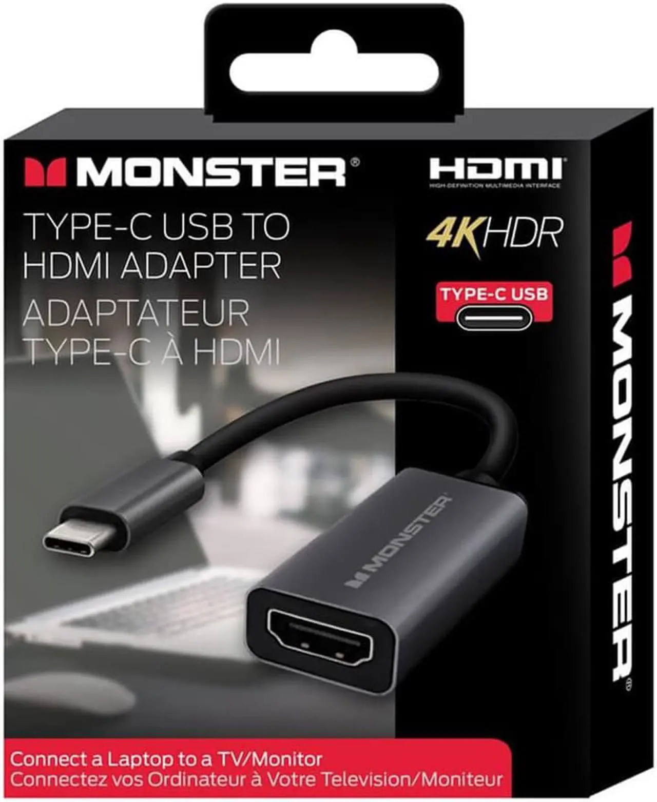 Monster Essentials USB-C to HDMI Adapter