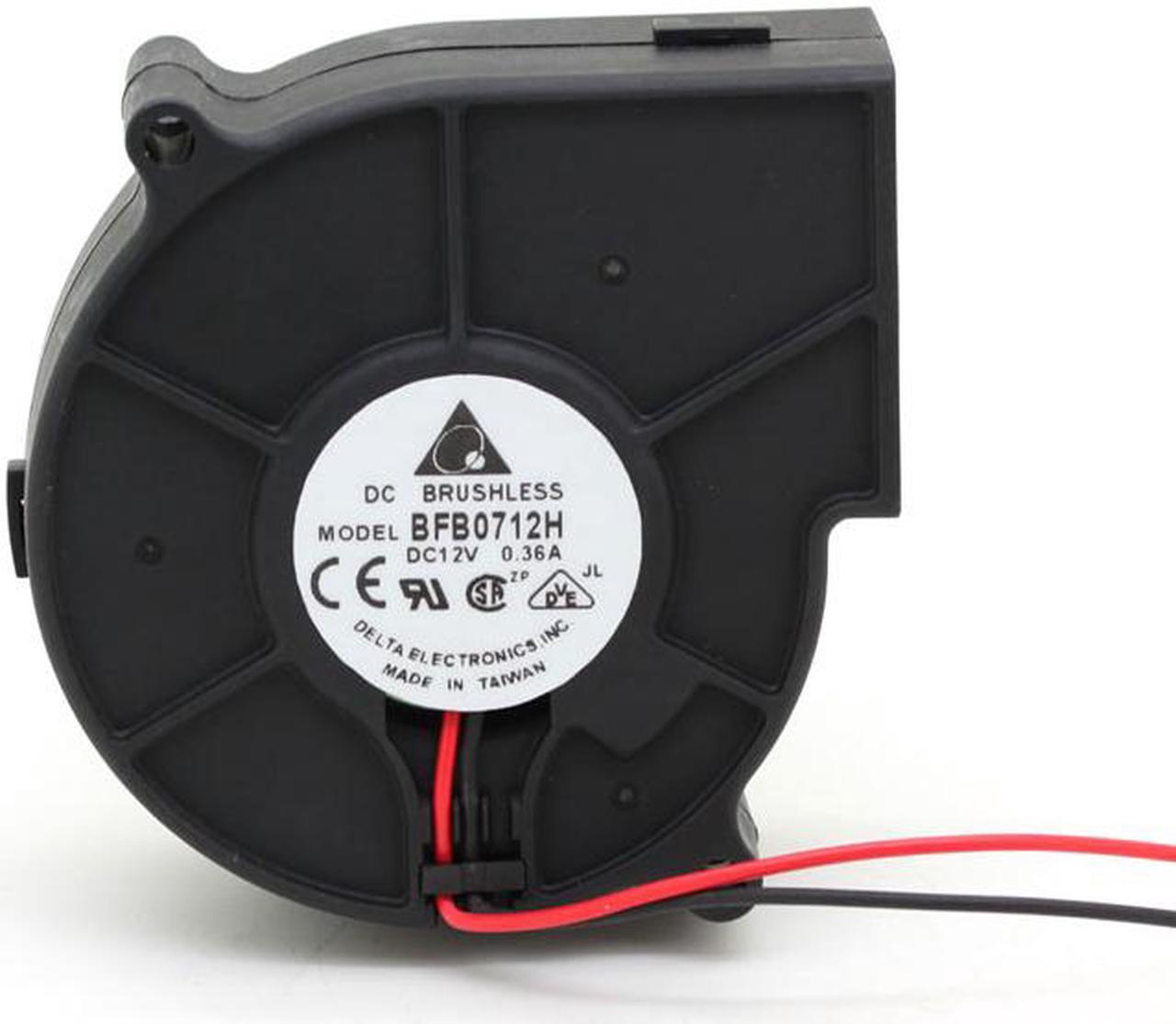 Delta BFB0712H 7530 DC 12V 0.36A projector blower centrifugal fan cooling fan