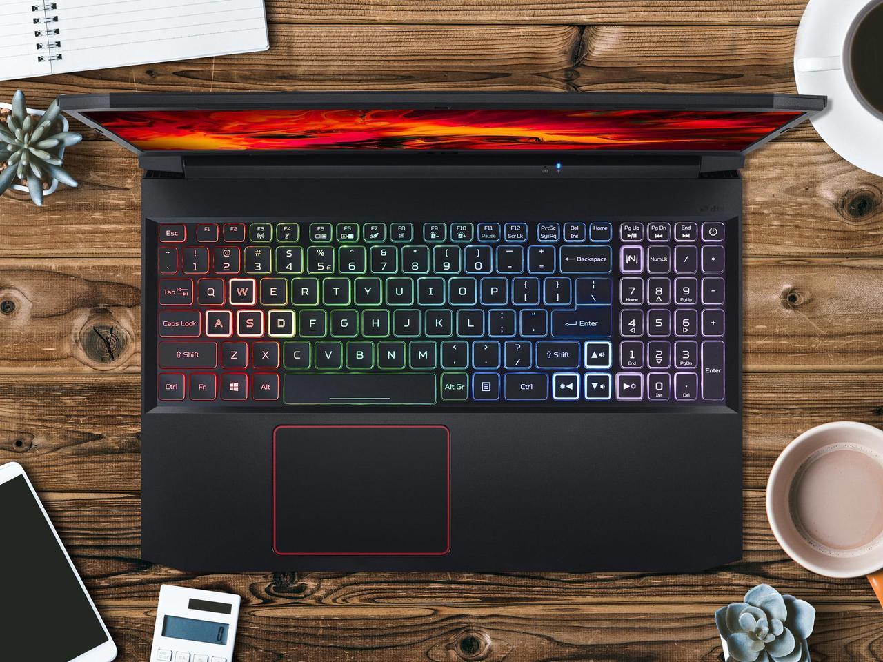 Alt view image 7 of 7 - Acer Nitro 5 Gaming Laptop, 15.6" 144Hz FHD Display, Intel Core i5-10300H Upto 4.5GHz, 8GB RAM, 512GB NVMe SSD, NVIDIA GeForce RTX 3050, HDMI, Wi-Fi, Bluetooth, Windows 10 Pro
