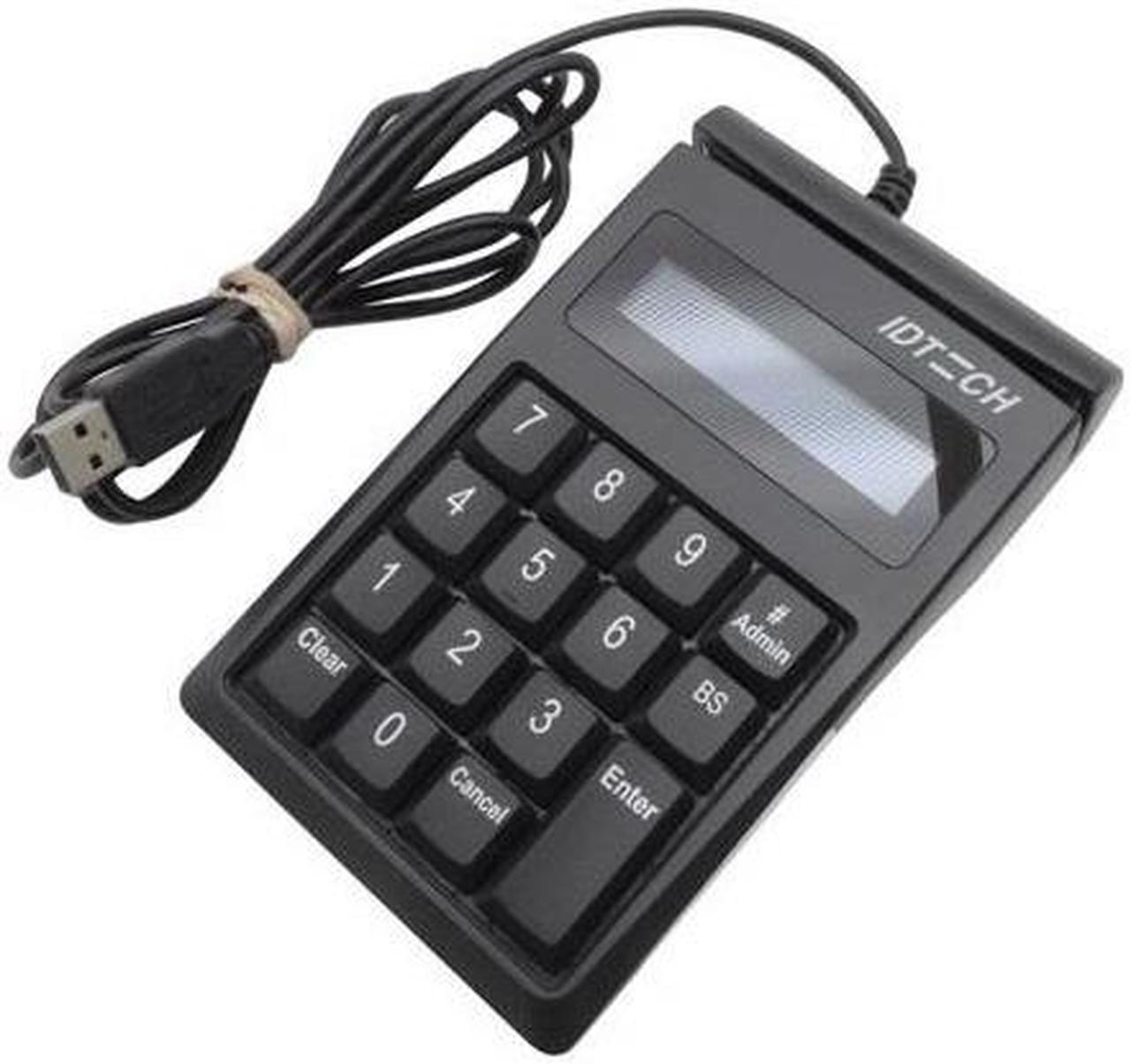 Main image of ID Tech Securekey M100/M130 Encrypted Key Pad w/MagStripe Card Reader IDKE-534833BEM