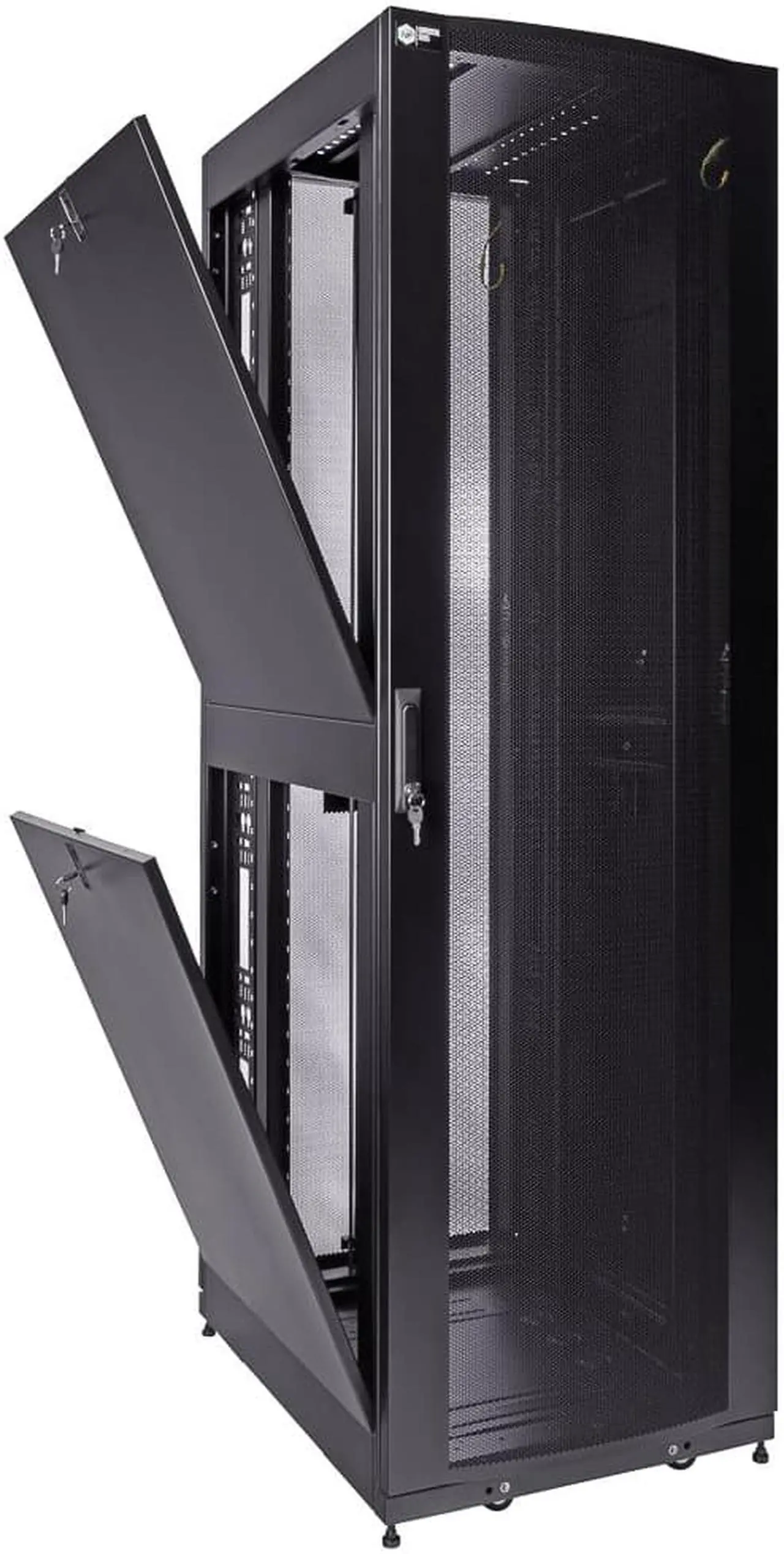 Alt view image 4 of 4 - NavePoint 42U Server Rack Cabinet, Cable Management Top, Perforated Door, 800mm deep (Commercial Series)