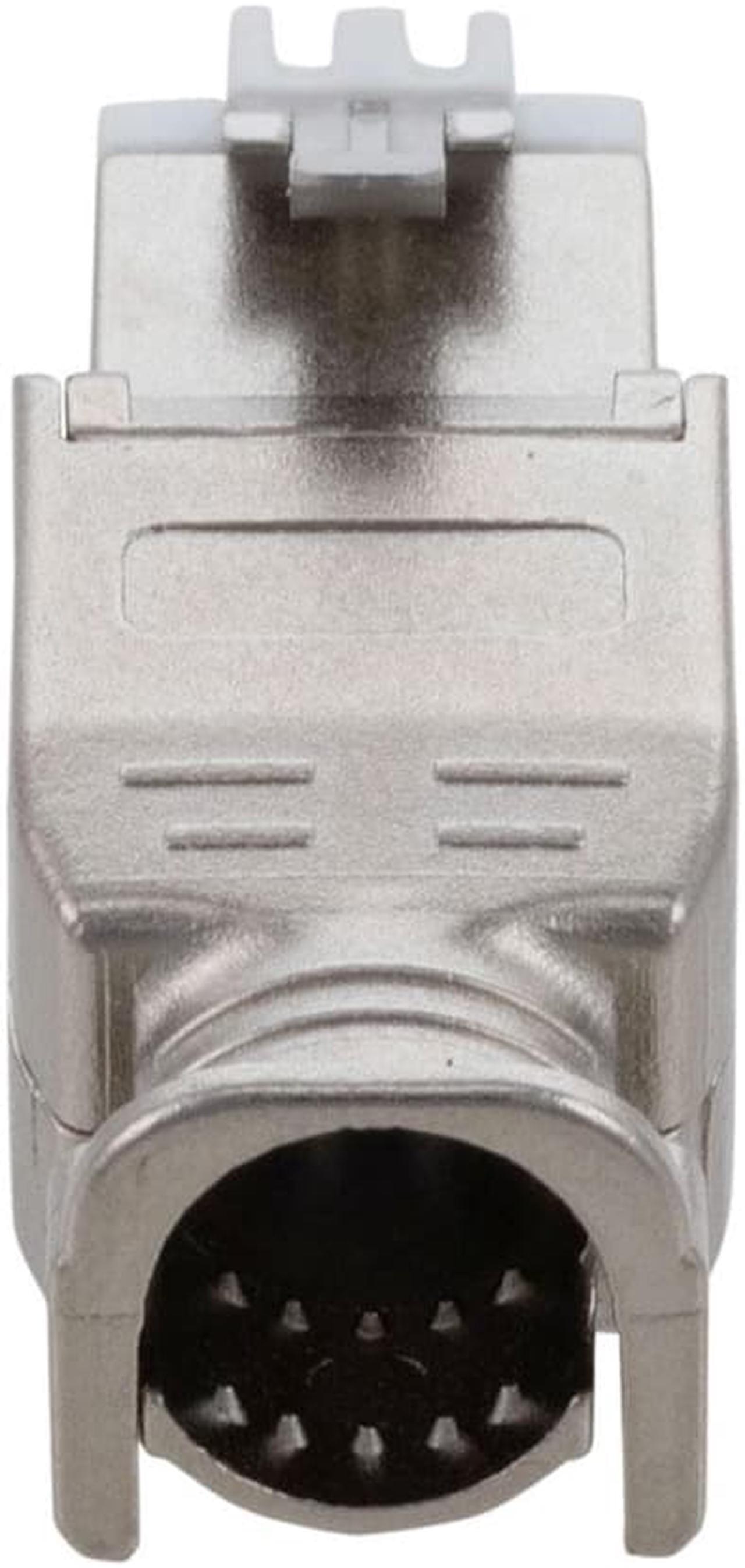 Alt view image 4 of 4 - CAT6A Shielded Toolless  RJ45 Plug with metal batch, 20 pack