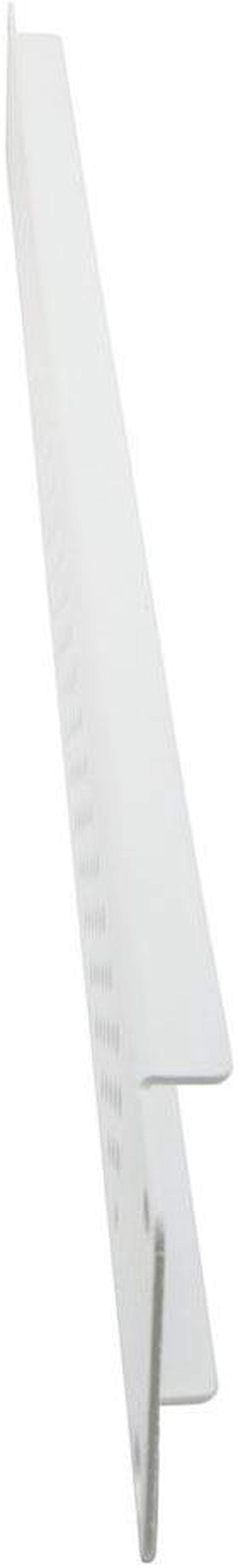 Alt view image 2 of 4 - NavePoint 19 Inch Perf Blank Panel 1U- RAL9003, Signal White