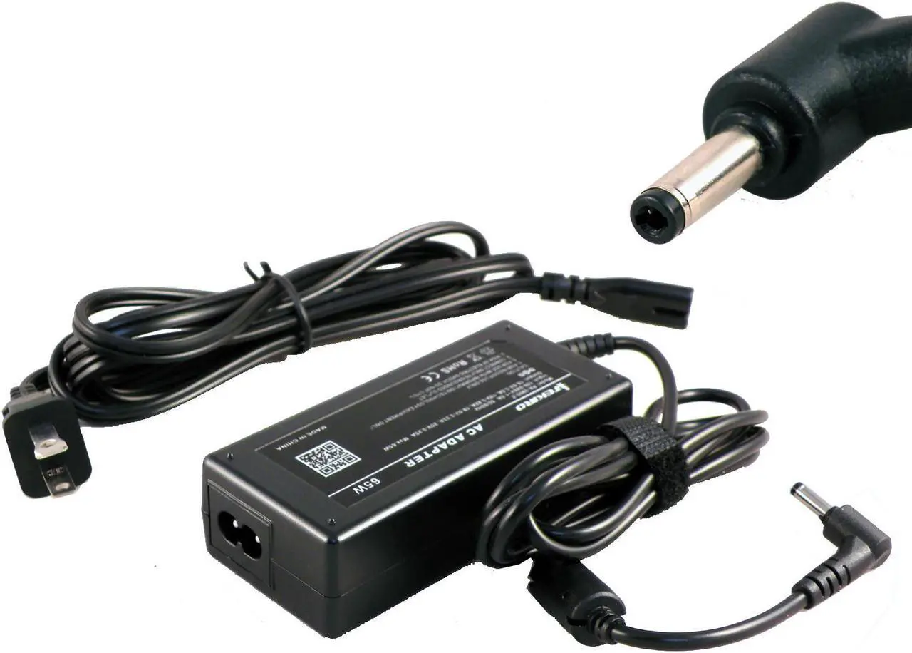 Alt view image 2 of 5 - iTEKIRO 65W AC Adapter for Lenovo Ideapad 100-15IBD 80QQ; Lenovo Yoga 710-11IKB; Lenovo Flex 4-1480 80VD, 80VD0007US, 80VD000HUS, 80VD000JUS; Flex 4-1580; Lenovo ADLX65CLGU2A, GX20L29355, 5A10K78745