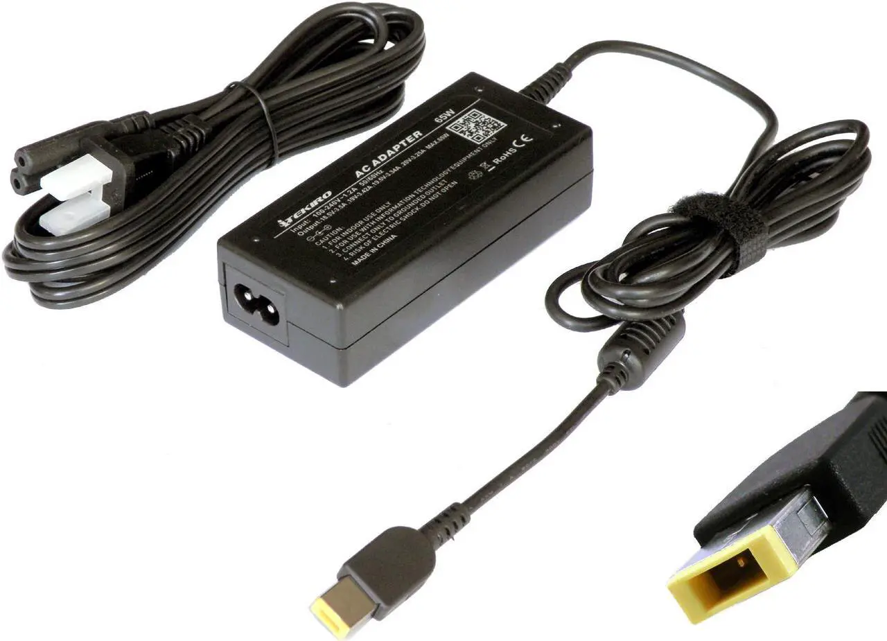 Alt view image 2 of 6 - iTEKIRO AC Adapter for Lenovo ThinkPad X250 20CL 20CM, X260 20F6, X270 20HM 20HN 20K5 20K6, X380 Yoga, X380 Yoga 20LH, X380 Yoga 20LH000LUS, X380 Yoga 20LH000MUS, X380 Yoga 20LH000VUS 20LH000XUS