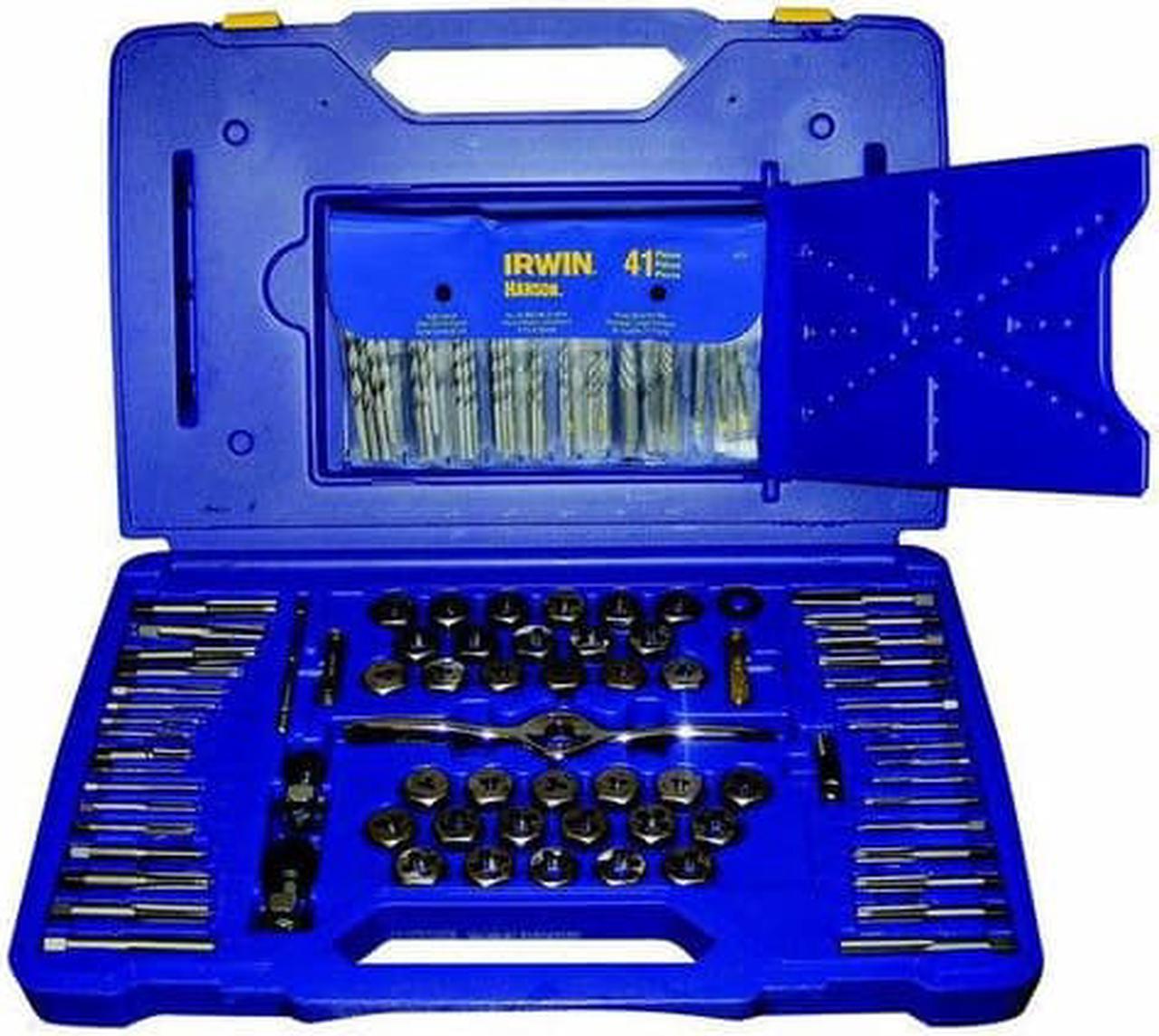 Alt view image 7 of 8 - Hanson HAN1813817 116 Piece Tap/Die/Drill Deluxe Set with PTS Handle