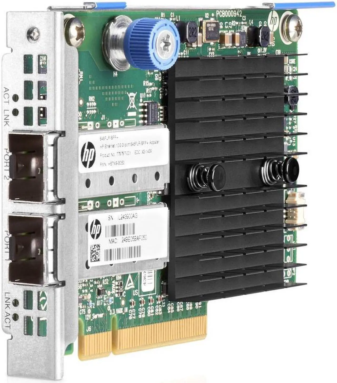 Alt view image 4 of 16 - HPE Ethernet 10Gb 2-port 562FLR-SFP+ Adapter Model 727054-B21