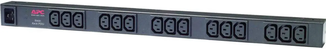 Alt view image 3 of 9 - Rack PDU,Basic,Zero U,10A,230V, (15)C13