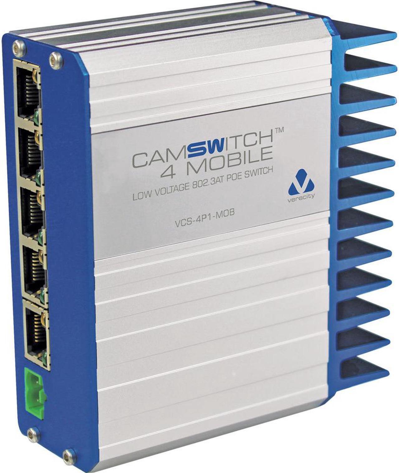 Alt view image 5 of 8 - Veracity Camswitch Plus Vcs-4P1 Ethernet Switch