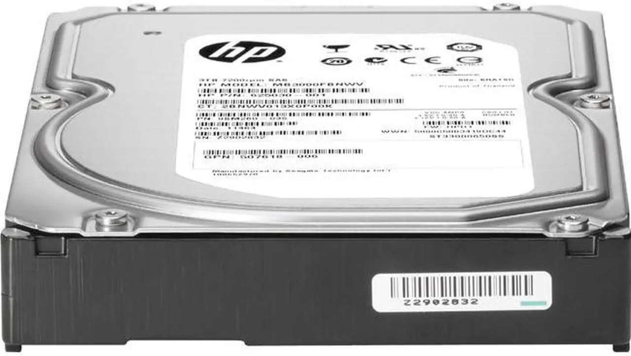 Main image of HPE 659337-B21 1 TB Hard Drive - 3.5" Internal - SATA (SATA/600)