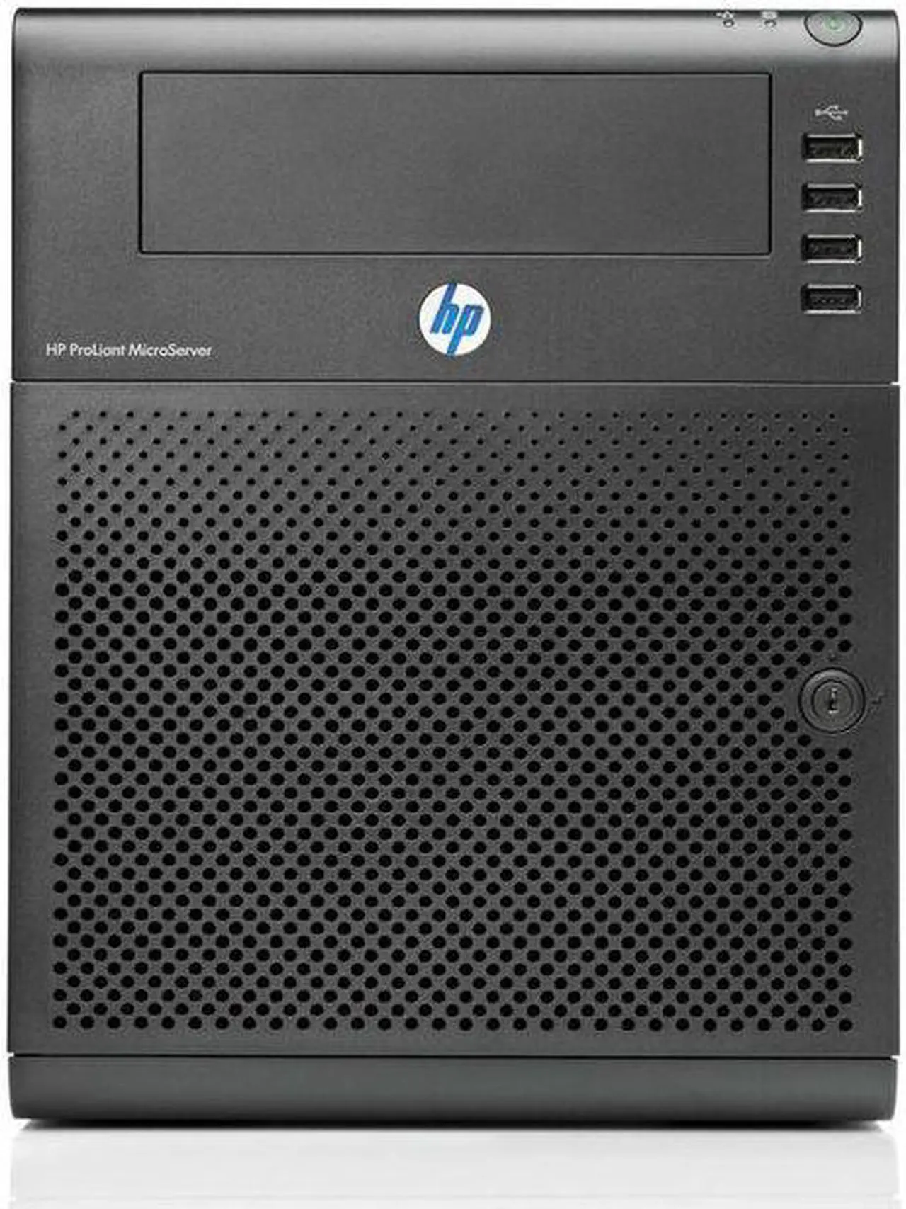 Main image of HPE 658553-001 ProLiant MicroServer Ultra Micro Tower Server - 1 x AMD Turion II Neo N40L 1.50 GHz - 2 GB RAM - 250 GB HDD - Serial ATA Controller