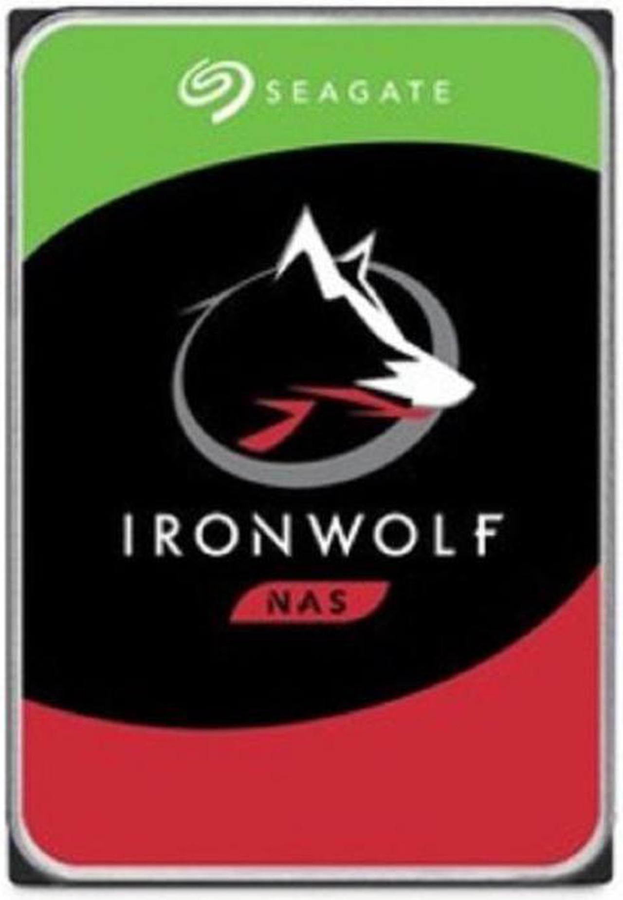 Seagate ST8000VN004 IronWolf ST8000VN004 8 TB Hard Drive - 3.5" Internal - SATA (SATA/600) - Conventional Magnetic Recording (CMR) Method