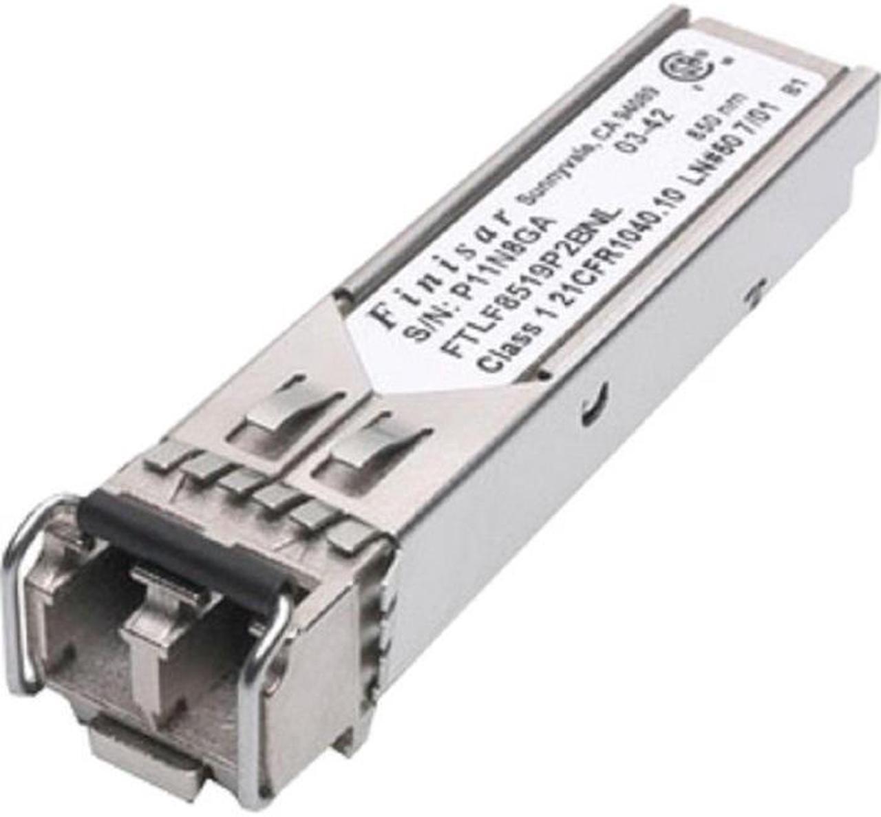 Finisar FTLF8519P3BNL RoHS 6 Compliant 1GFC/2GFC/GE 850nm -20 to 85C SFP Transceiver