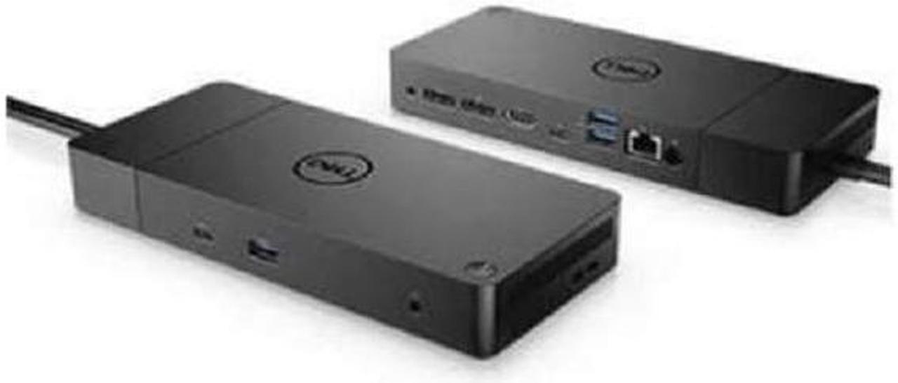 Alt view image 10 of 12 - Dell 5H8CR Docking Station WD19 130W USB-C, HDMI, Dual DisplayPort, Black (90W Power Delivery) 210-ARIO