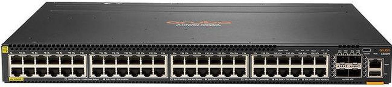 Aruba JL661A 6300M 48-port 1GbE Class 4 PoE and 4-port SFP56 Switch