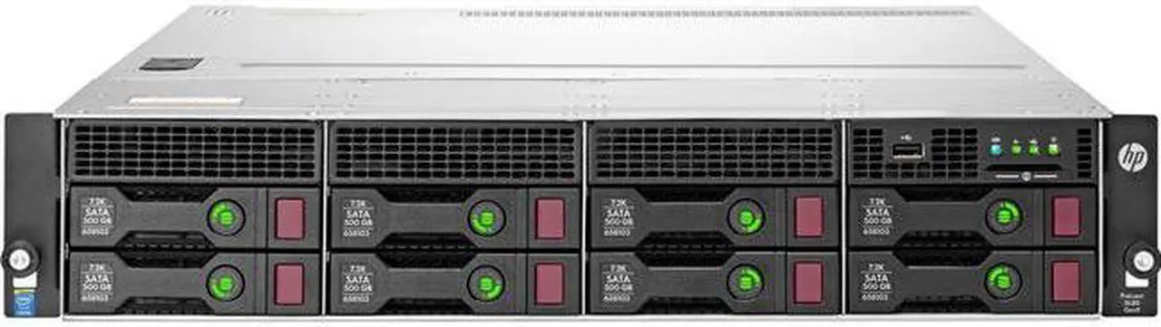 Alt view image 6 of 6 - HP ProLiant DL80 G9 Rack Server System Intel Xeon E5-2620 v4 2.10 GHz 8GB No Hard Drive 840616-S01