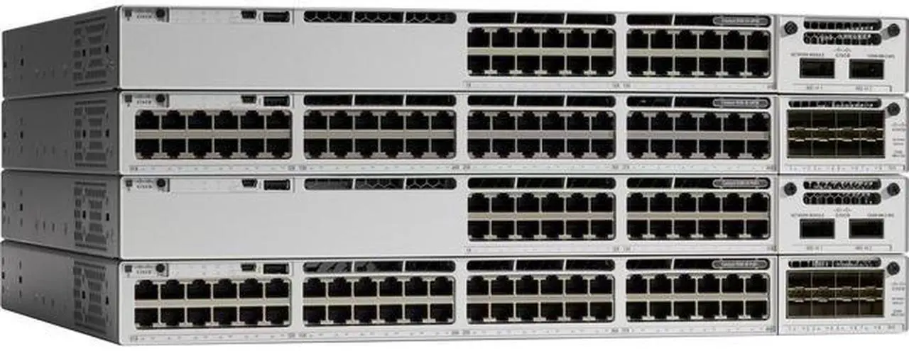 Alt view image 3 of 3 - Cisco Catalyst C9300-24UX Ethernet Switch