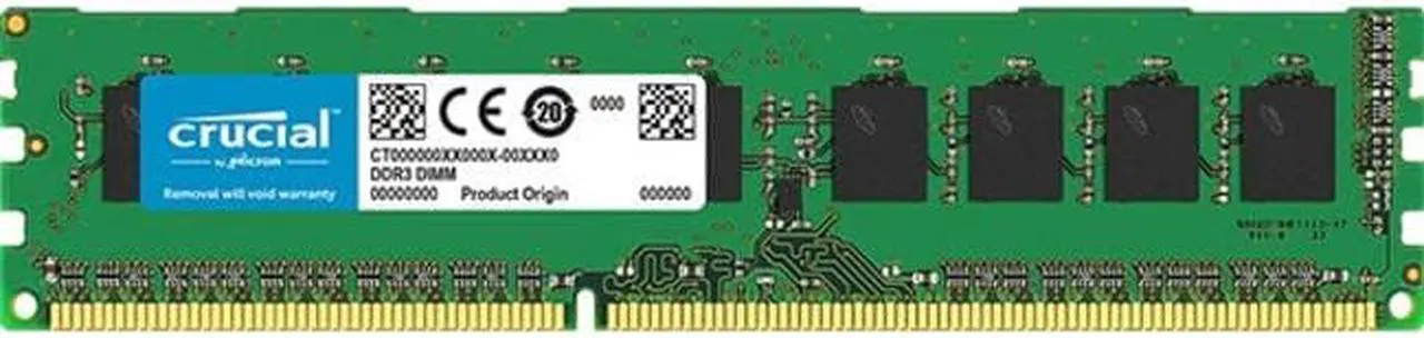 Main image of Crucial CT51264BD160BJ 4GB (1 x 4 GB) DDR3 SDRAM Memory Module