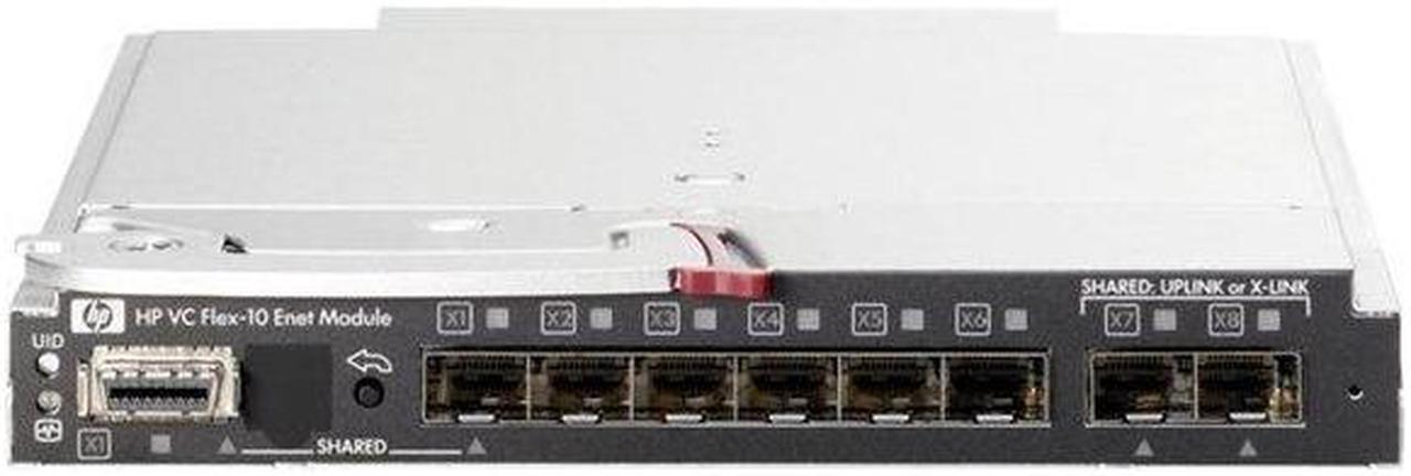 Alt view image 3 of 4 - HP 455880-B21 Virtual Connect Flex-10 10Gb Ethernet Module for c-Class BladeSystem