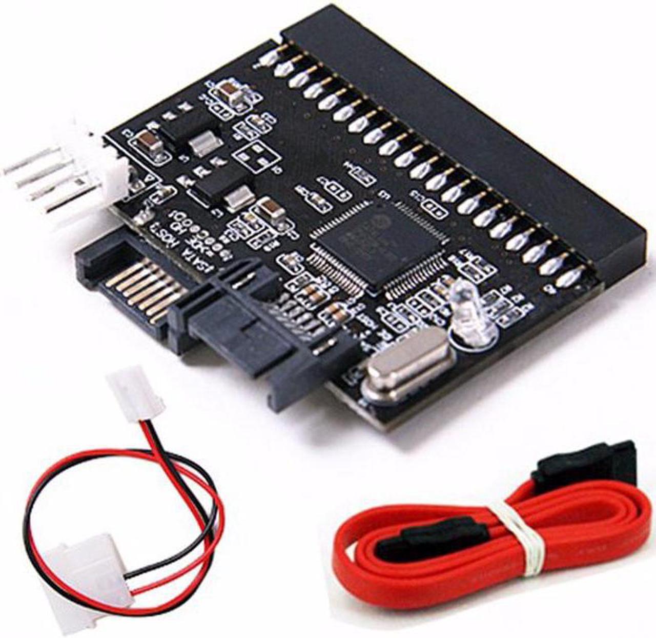 New 1 piece Hard Disk Driver Bidirectional 2 in 1 IDE to SATA Converter / SATA to IDE/PATA Adapter Bridge Board,UltraATA 100/133