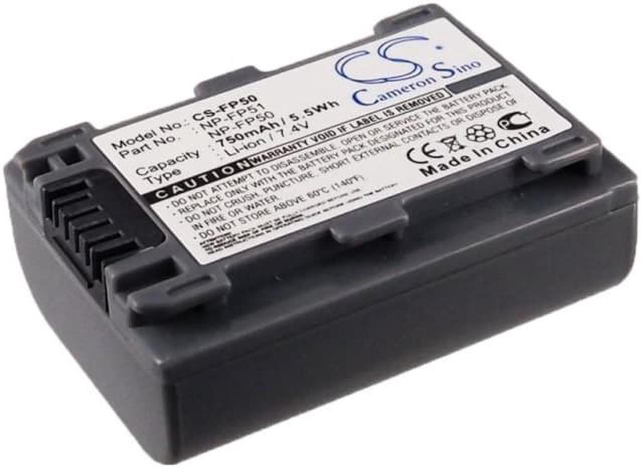 Main image of 750mAh Battery For SONY NP-FP50, NP-FP30, NP-FP51