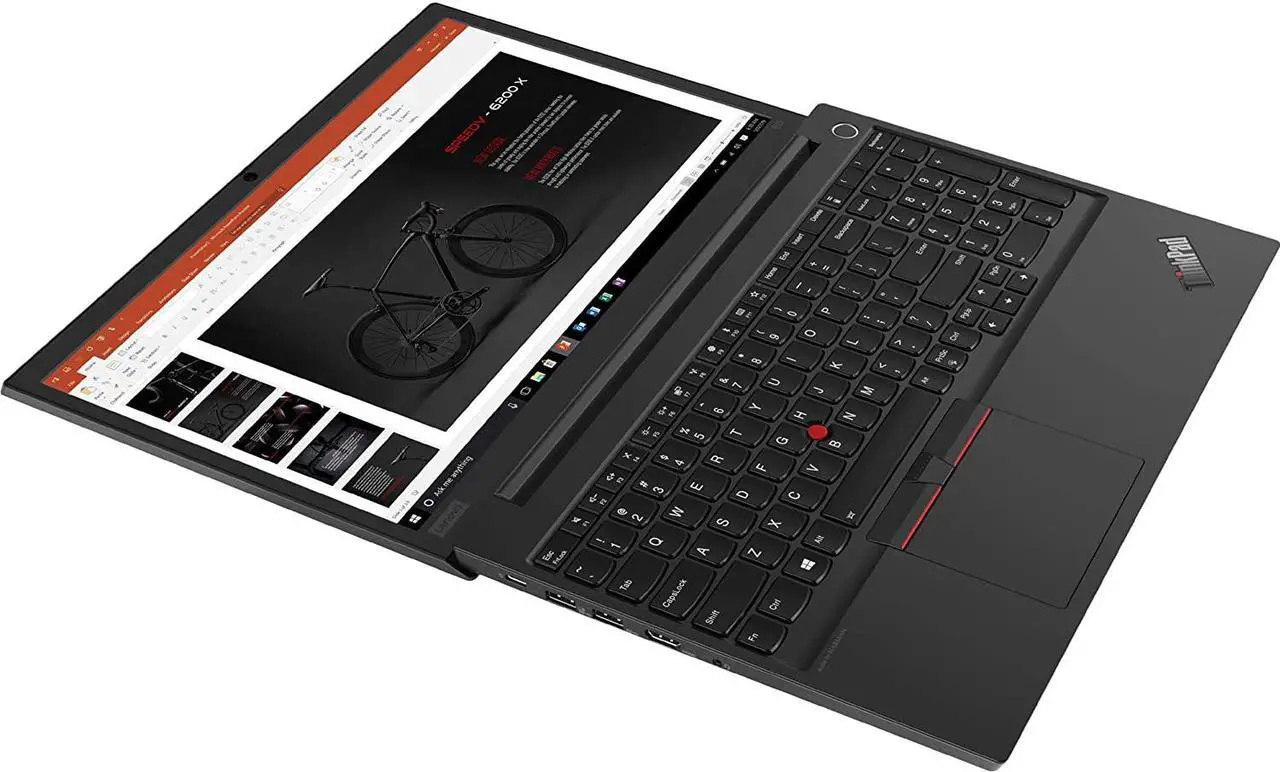 Alt view image 9 of 11 - Lenovo Laptop ThinkPad E14 Intel Core i5-10210U 8GB Memory 256 GB PCIe SSD Intel UHD Graphics 14.0" Non-Touch Screen Windows 10 Pro 64-bit 20RA004YUS