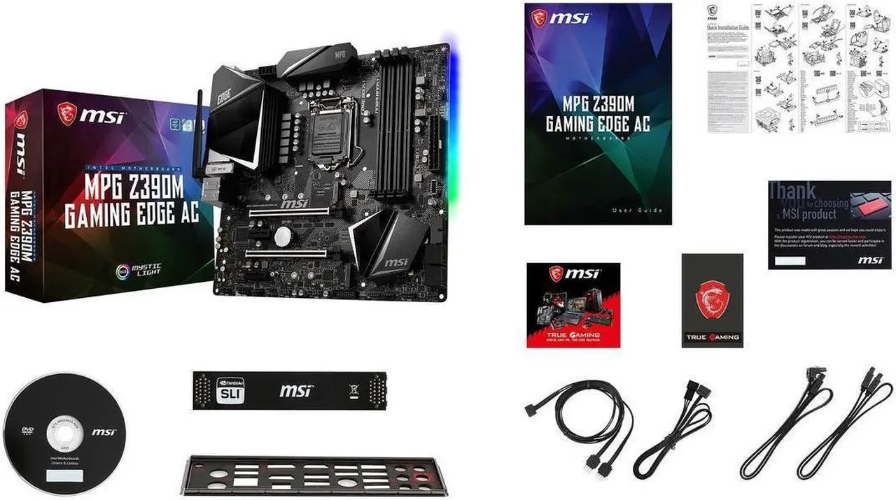 Alt view image 3 of 4 - [Refurb] MSI MPG Z390M GAMING EDGE AC LGA 1151 Intel Z390 Intel Motherboard