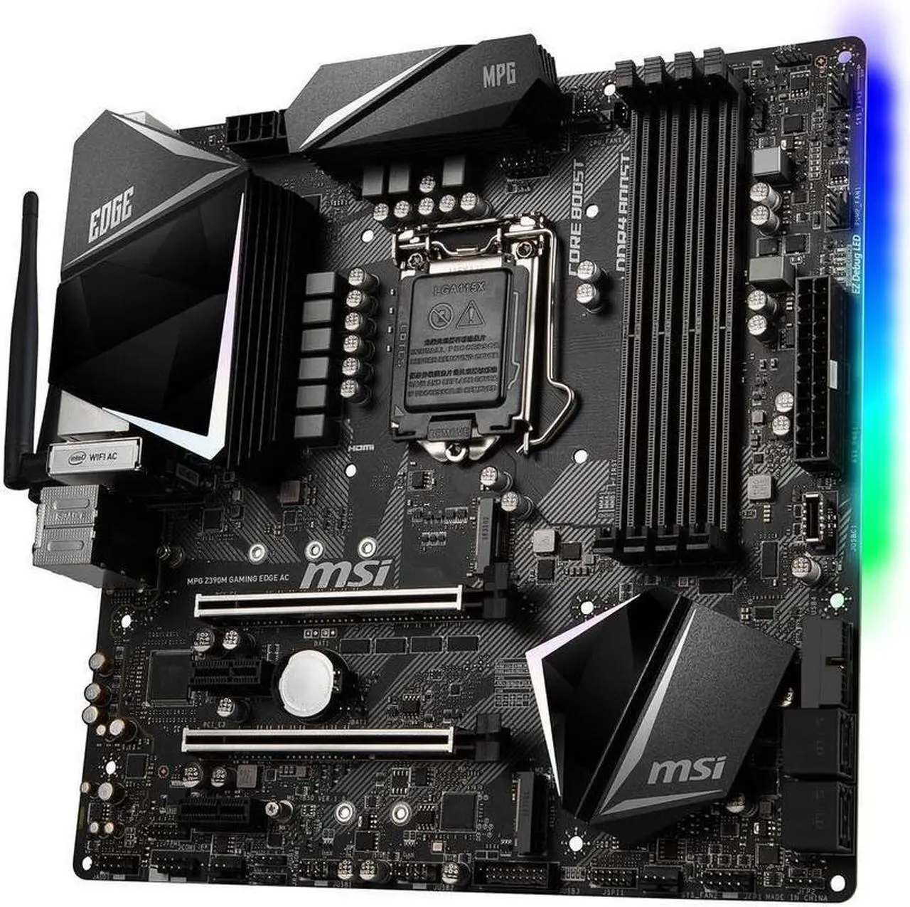 Main image of [Refurb] MSI MPG Z390M GAMING EDGE AC LGA 1151 Intel Z390 Intel Motherboard