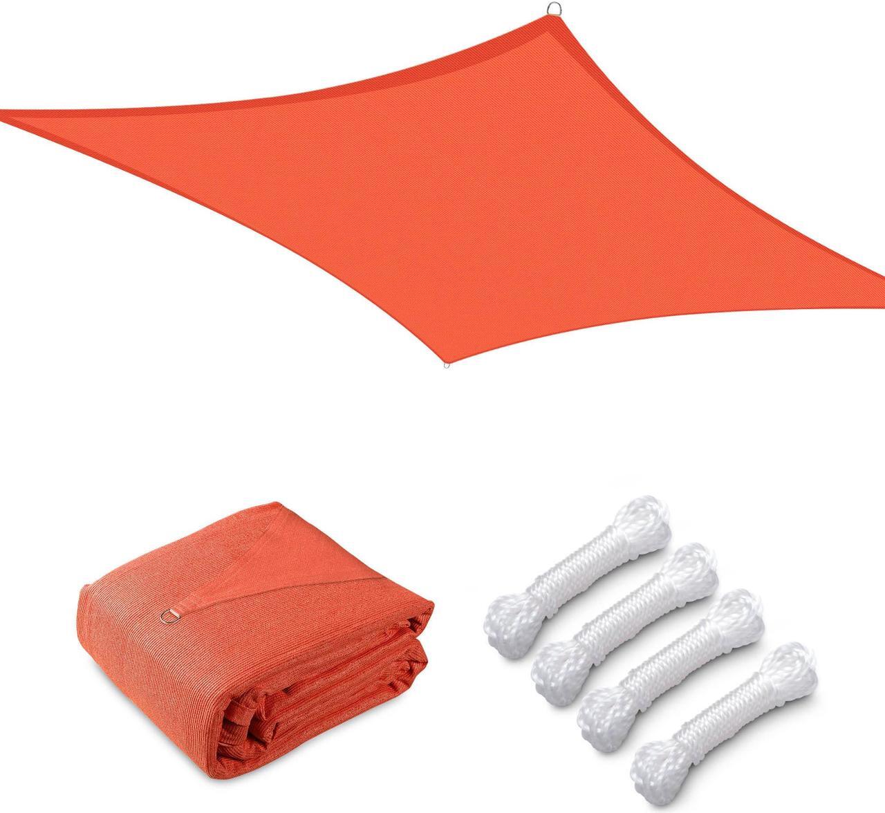 Main image of Yescom 16x12 Ft 97% UV Block Rectangle HDPE Sun Shade Sail Heavy Duty Canopy Garden