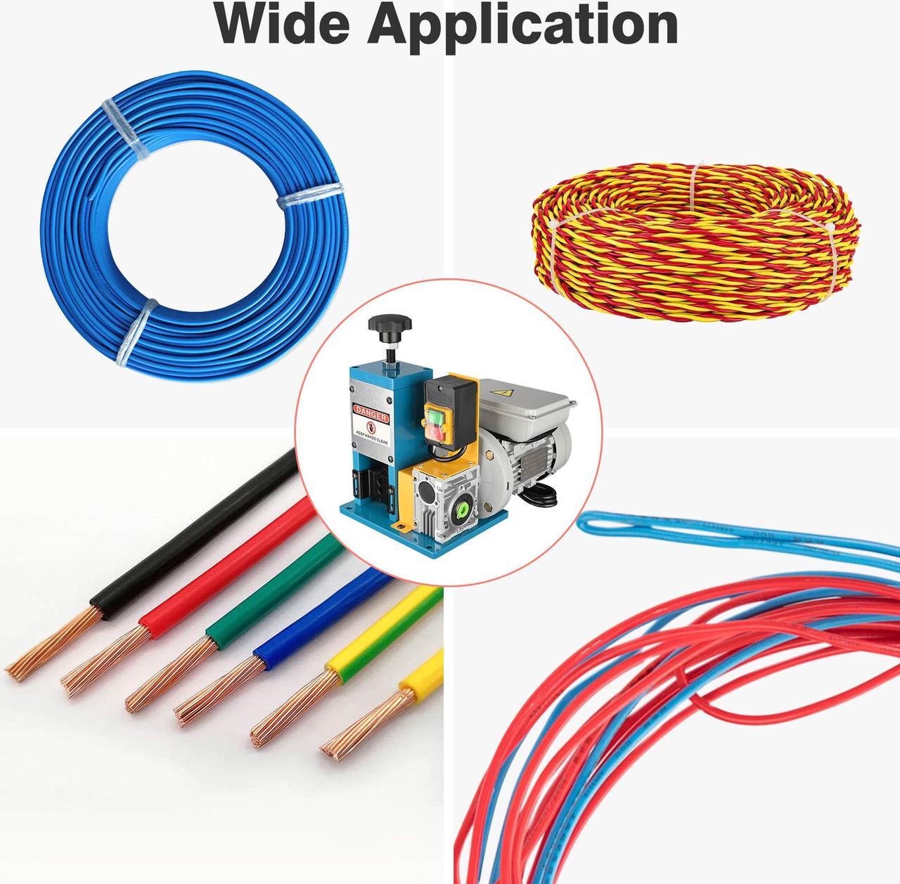 Alt view image 3 of 7 - 12" Powered Wire Stripping Machine Motorized Cable Stripper