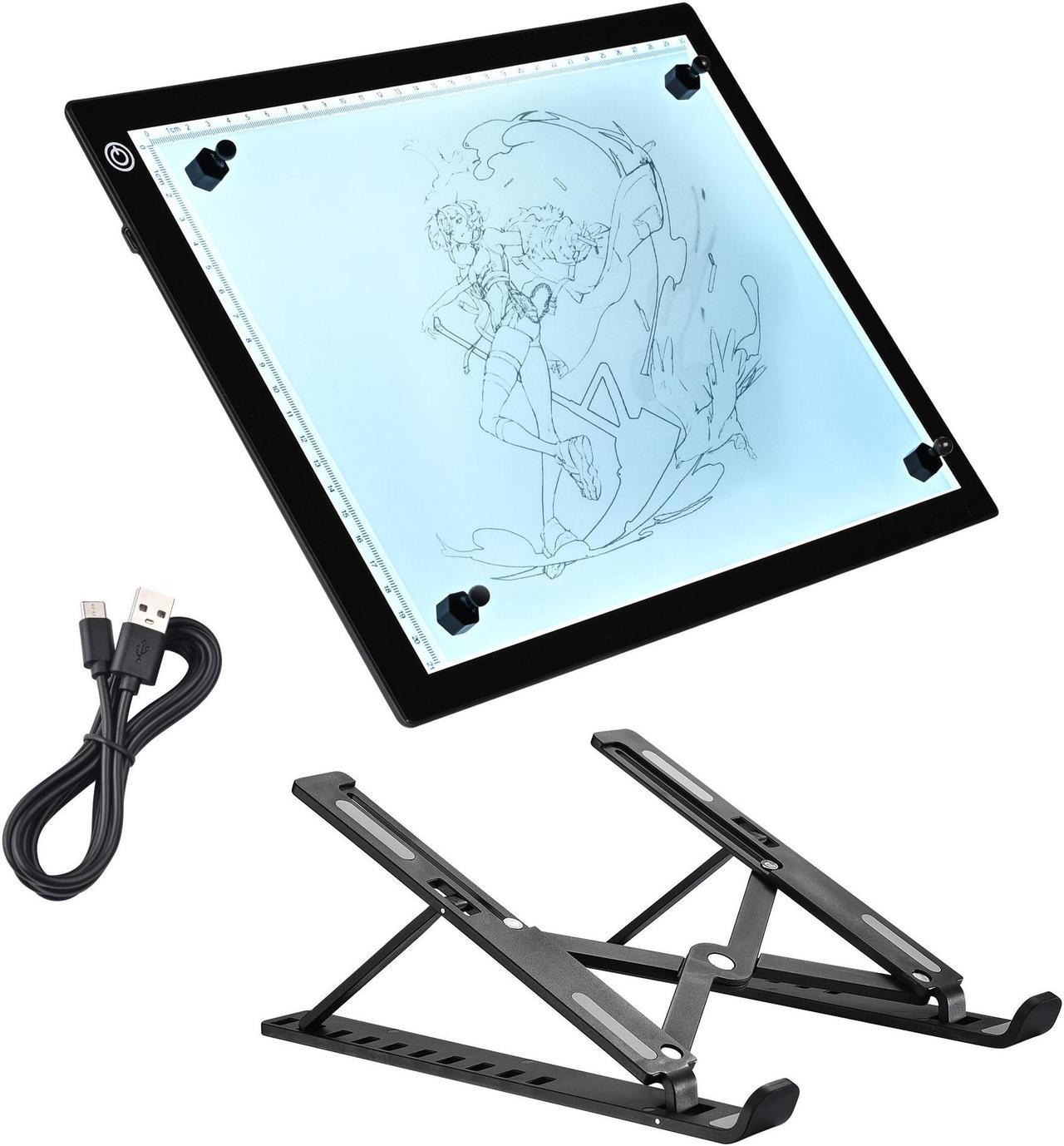 Yescom A4 14" Light Pad Diamond Painting Light Board Light Box for Tracing Artist Drawing Sketching Animation with Paper