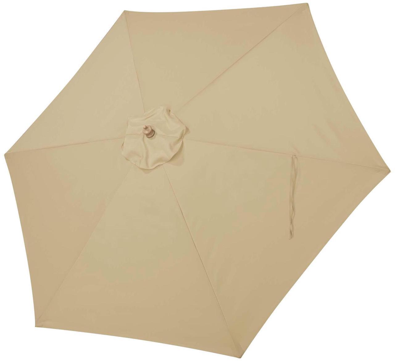 Main image of 9' Patio Umbrella Replacement Canopy 6 Rib Outdoor Yard Deck Cover Top Color Opt