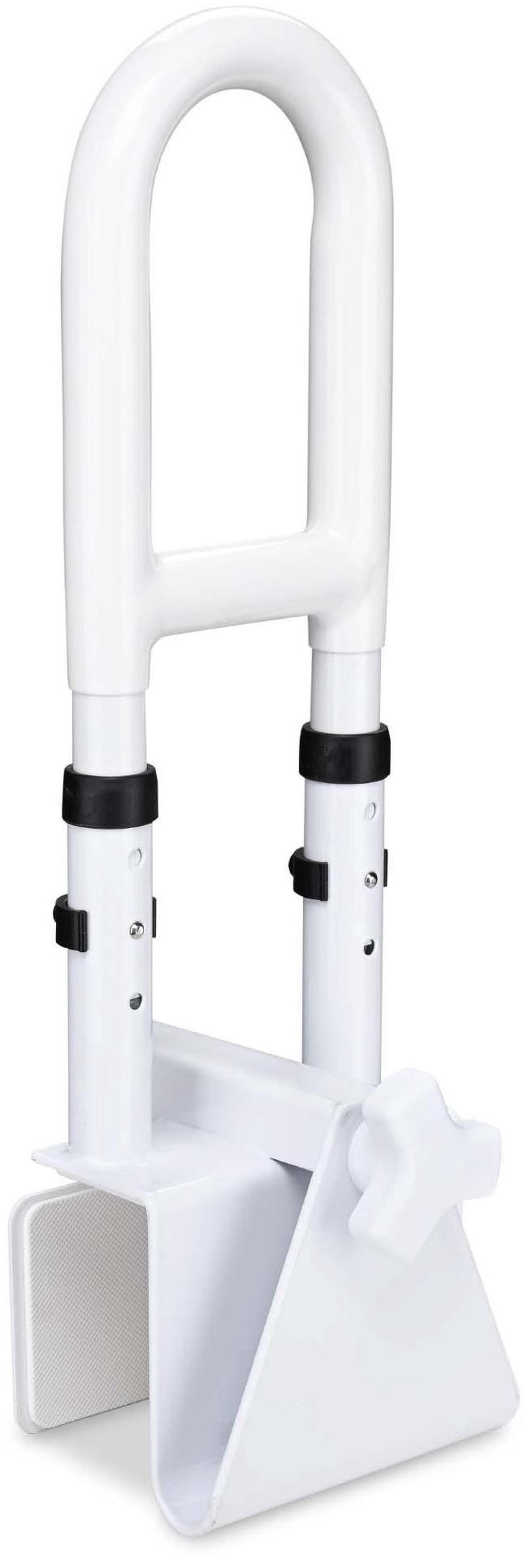 Alt view image 7 of 7 - Yescom Bathtub Grab Bar Safety Rail Adjustable Shower Handle Locking Clamp 440Lbs