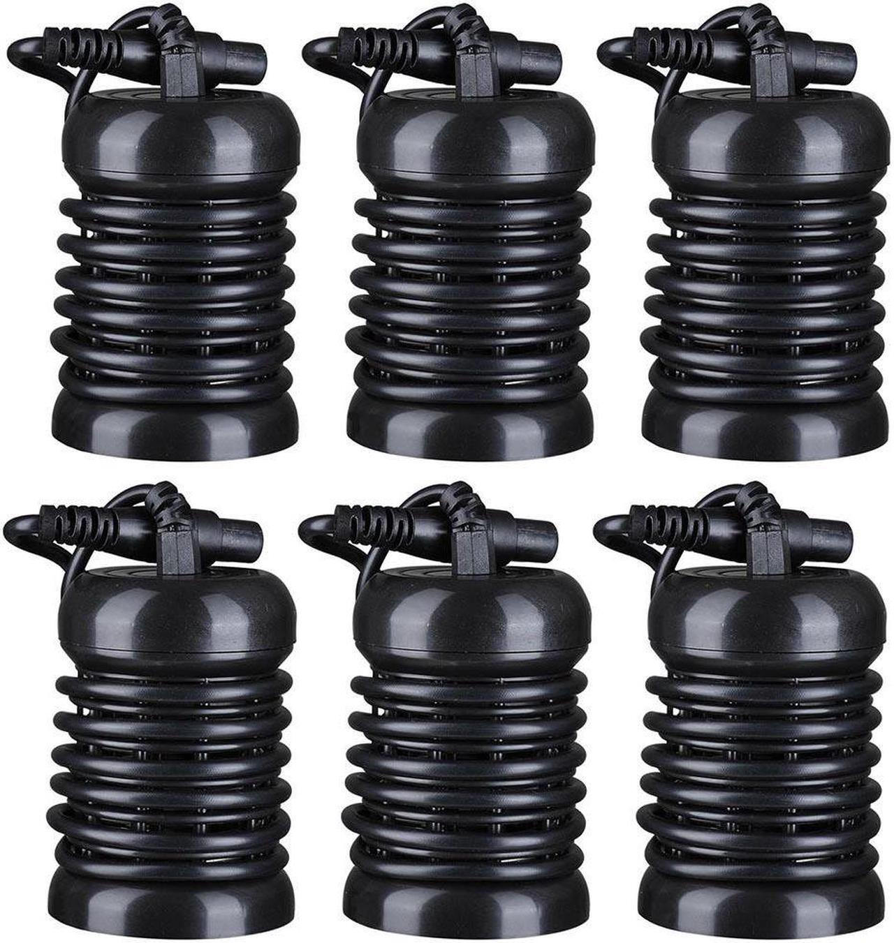 Main image of 6 Pack Round Arrays for Ionic Detox Foot Bath Spa Cleanse Machine Replacement Array Accessory Black