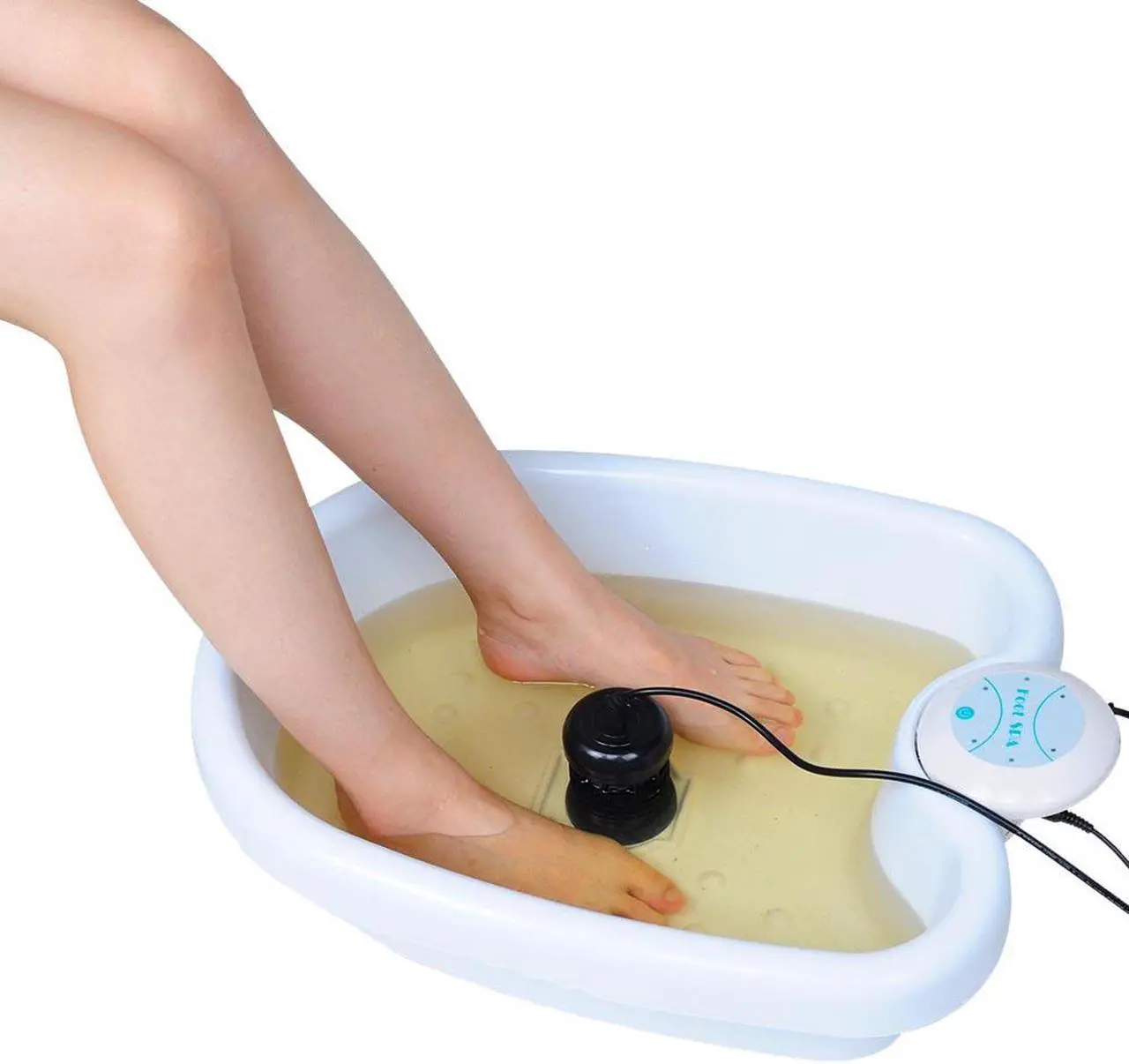 Main image of Yescom Personal Ionic Detox Foot Bath Aqua Spa Machine w/ Tub Array Pedicure Health Care Home Beauty Salon