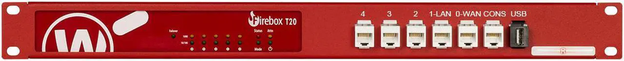 Alt view image 2 of 7 - Rackmount IT - RM-WG-T6 - Rack Mount Kit for WatchGuard Firebox T20 / T40