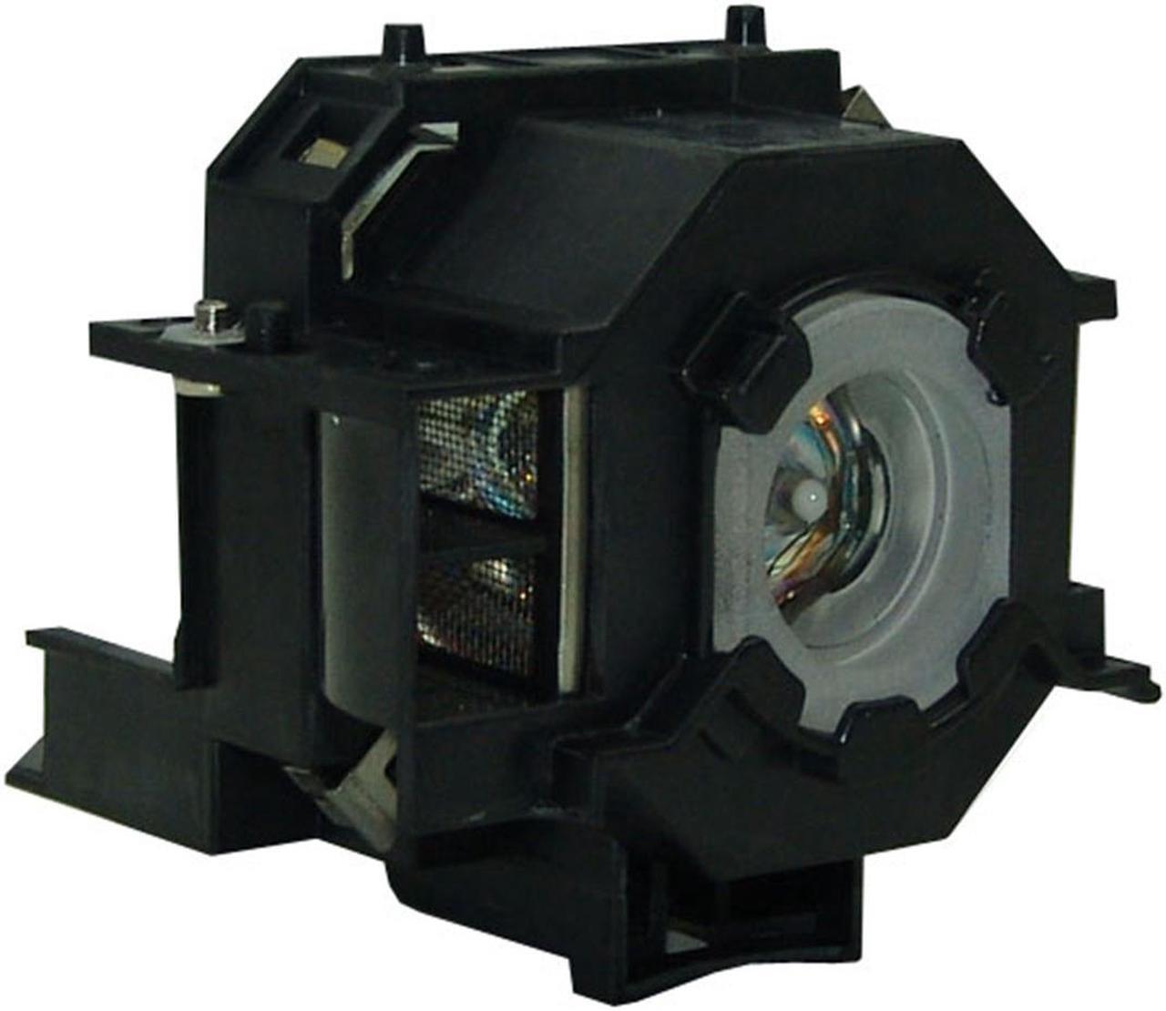 Alt view image 2 of 4 - Epson H371A  Genuine Compatible Replacement Projector Lamp . Includes New UHE 170W Bulb and Housing