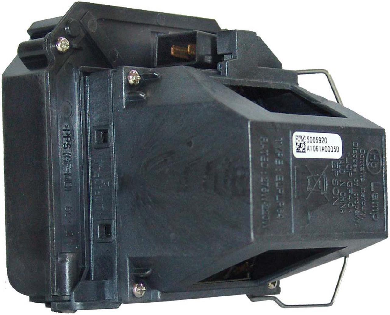 Alt view image 4 of 4 - Epson H449A  Genuine Compatible Replacement Projector Lamp . Includes New UHE 275W Bulb and Housing