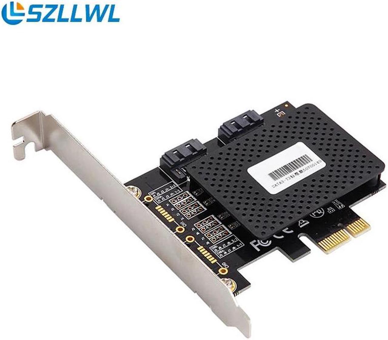 PCI-E to SATA3.0 Expansion Card Boot SSD Solid State Hard Drive Adapter Slot Converter PCI Express Cards