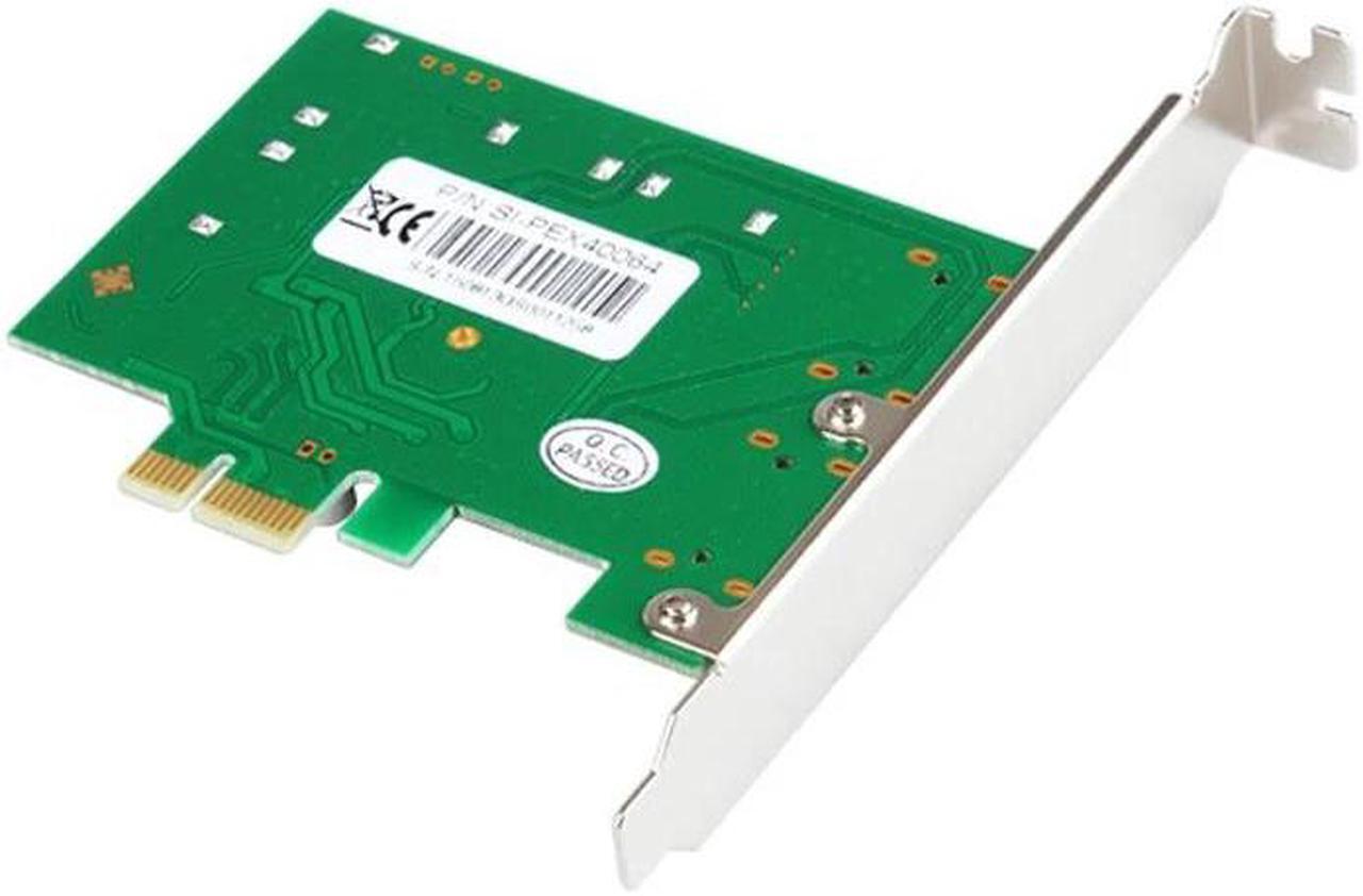 Alt view image 5 of 6 - PCI-e to SATA 3.0 4 Ports expansion Controller Card 6G SATA3.0 PCI express adapter with low profile bracket Marvell 88SE9215