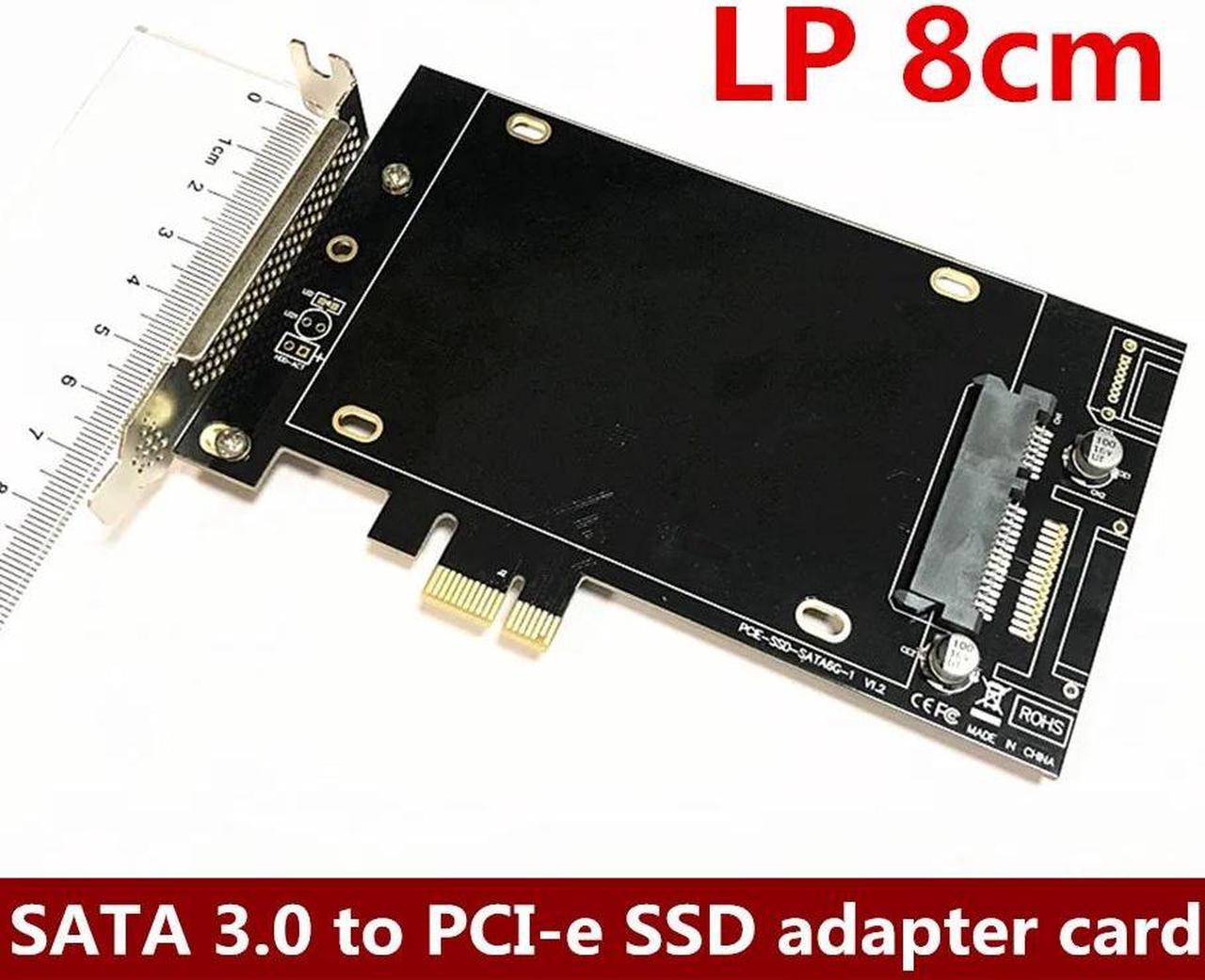 Low profile High Speed SATA PCI Express Controller Card PCI-e to SATA III 3.0 converter SSD Expansion Adapter Board