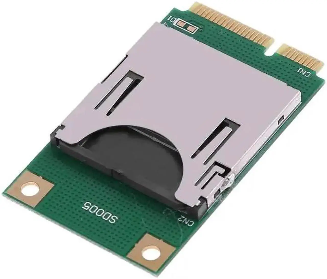 Alt view image 3 of 6 - Mini PCIE SSD PCI Express Memory Card Adapter PCI-E to SD Reader Adaptor Converter for Micro SD Card