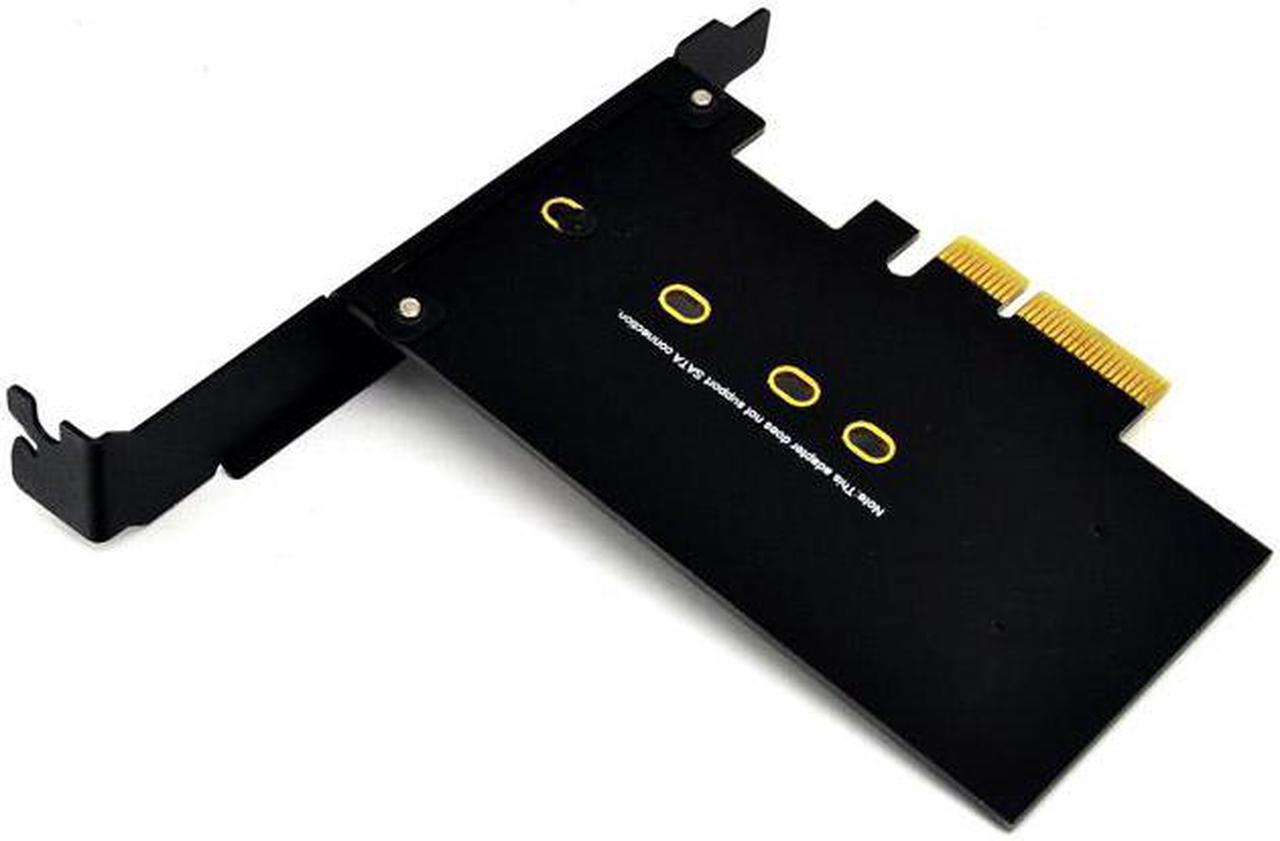 Alt view image 5 of 6 - NGFF M.2 to PCI-E 3.0 X4 Converter Card M2 PCIe NVMe SSD M Key Slot PCI-E M2 NVMe SSD Adapter Riser Card for 2230 2242 2260 2280