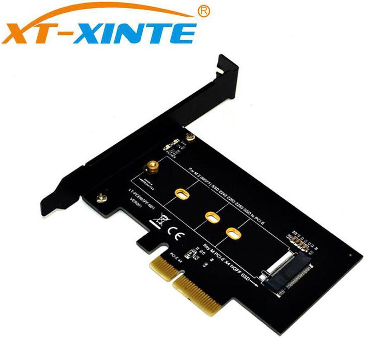 PCI-Express PCI-E 3.0 X4 to M.2 NGFF M Key Slot Converter Adapter Card M2 Nvme PCIE SSD Riser Card for Desktop 2280 2230 2242